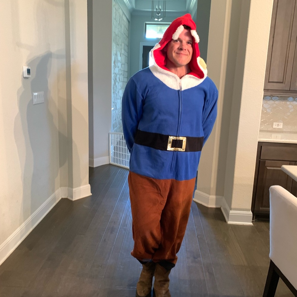 Kids Blue and Brown Costume